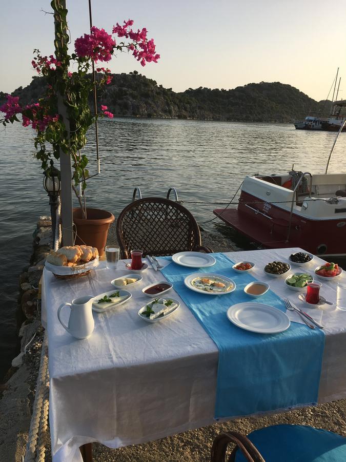 Hotel Kekova Theimussa Kaleucagız Exterior foto
